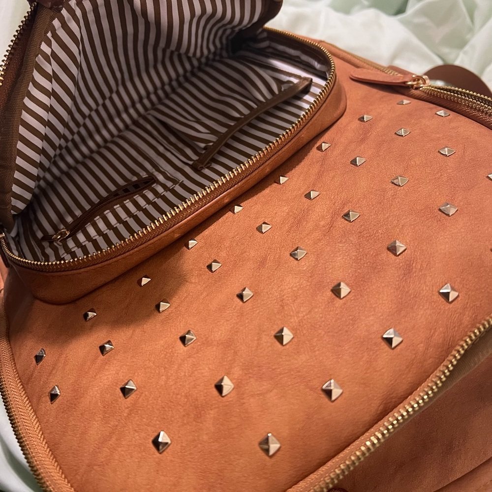 RadRev OG Studded Full Size in Rust Backpack SOLD OUT - Picture 6 of 6